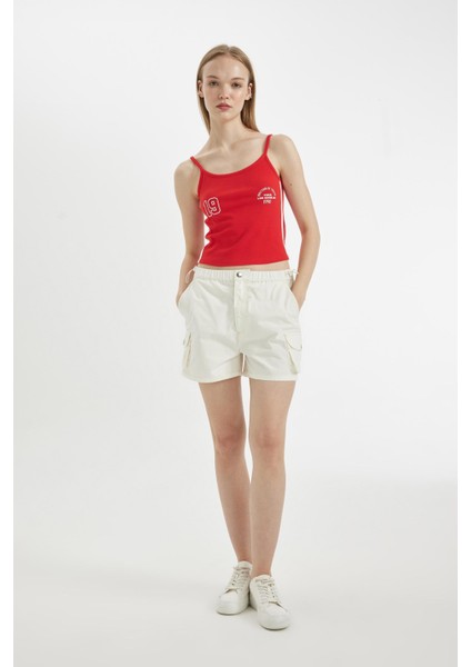 Coool %100 Pamuk Regular Fit Normal Bel Kısa Paça Gabardin Şort A3688AX24HS modelleri