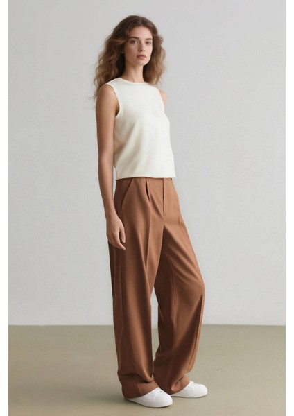 Wide Leg Palazzo Pantolon Cepli Yüksek Bel Geniş Paça Uzun Boy D9182AX24AU modelleri