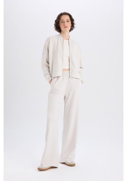 Wide Leg İnce Eşofman Altı Basic Düz Cepli Beli Lastikli Soft Touch Geniş Bol Paça E5818AX25SP modelleri