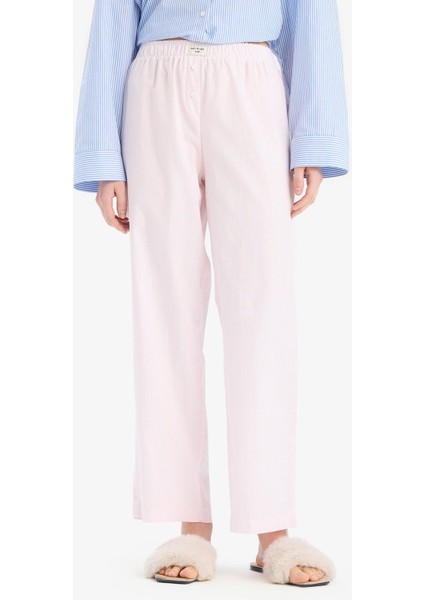 Uzun Boy Poplin Pijama Altı-Fall in Love E5769AX25SP fırsatları