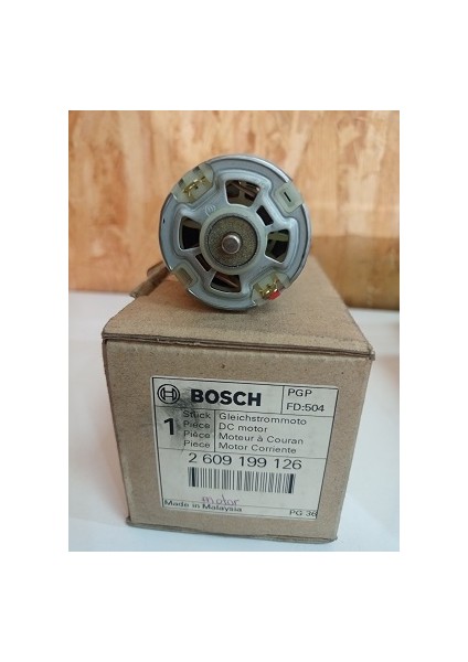 Gsr 12V Akülü Delme ve Vidalama Makinesi Doğru Akım Motoru - 2609199126 fırsatları