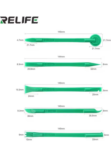 Relife RL-049C 10'lu Pena Seti modelleri