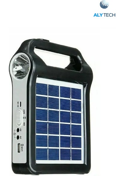 Solar Aydınlatma Sistemi Taşınabilir Powerbank Jeneratör USB Çıkışlı Güneş Enerjili Pratik ve Dayanıklı