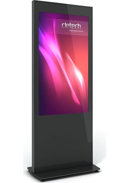 C01 55" Digital Signage Totem + iiYama LH5560UHS-B1AG Signage Monitör