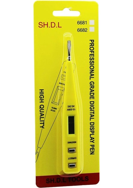 Dijital Elektrik Kontrol Kalemi 12-220V (5047)