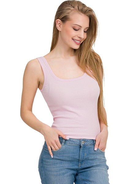 Kadın Elastan Kaşkorse Basic Atlet