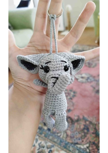 Fil Amigurumi Anahtarlık