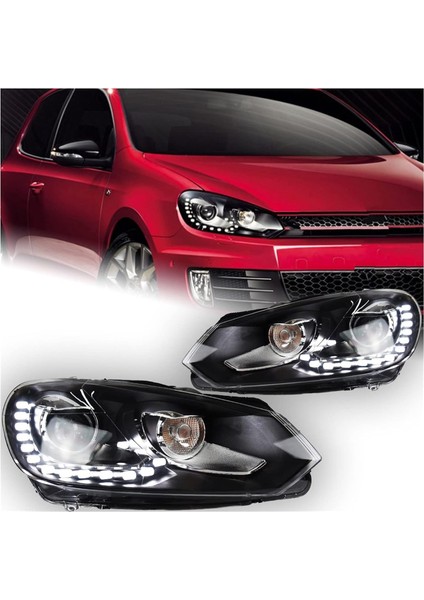 Vw Golf 6 2009-2012 Mk6 15-Ledli Gti Ön Far