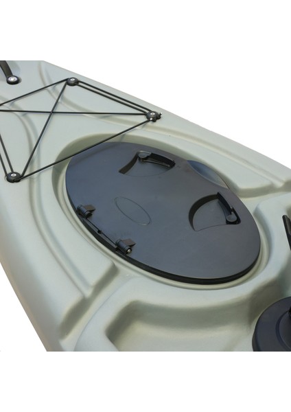 Fishman Balıkçı Kanosu Amatör Tek Kişilik Kano Yeşil Gri Siyah fırsatları