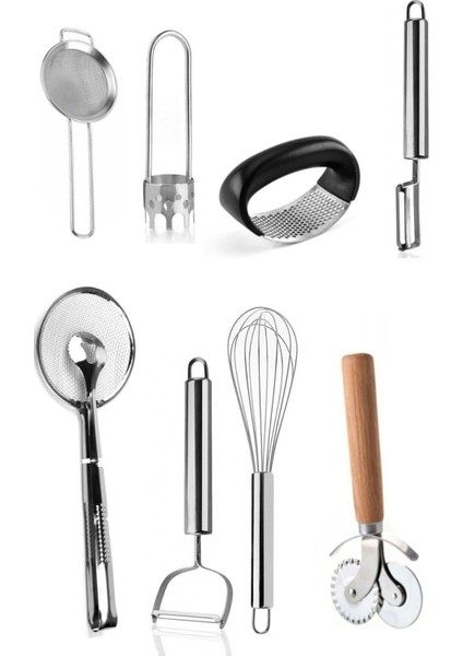 8 Parça Lüx Mutfak Çeyiz Pişirme Seti fiyatları