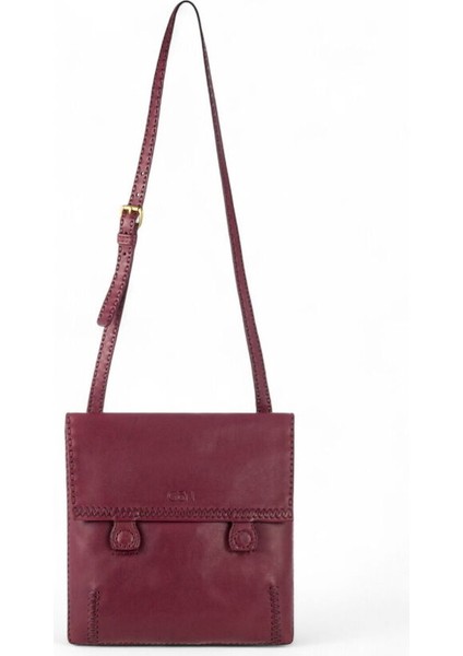 Gümüşlük Mor Kadın Çapraz Askılı Çanta 01 Gümüşlük