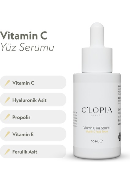 C'lopia Leke Serumu Aydınlatıcı Antiaging fiyatları