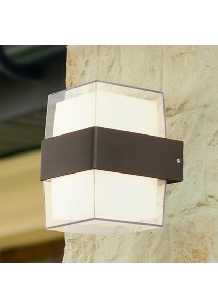 Ekim Aydinlatma 10 Watt Gün Işığı Ledli Bahçe Dış Mekan Aplik Armatürü, Modern Tasarım Bahçe Apliği modelleri