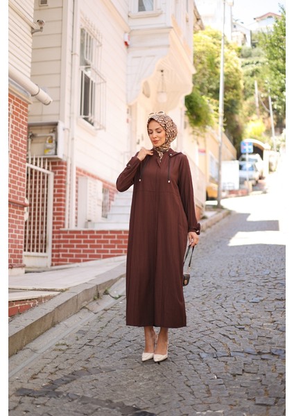Ela Fermuarlı Kap