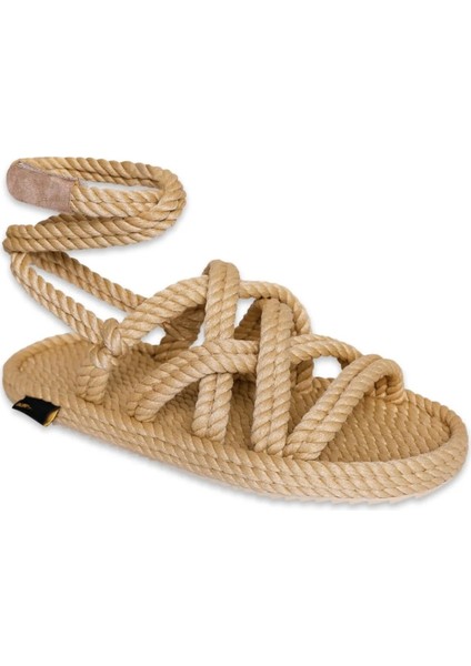 Roma Kadın Bej Sandalet ROM-0012