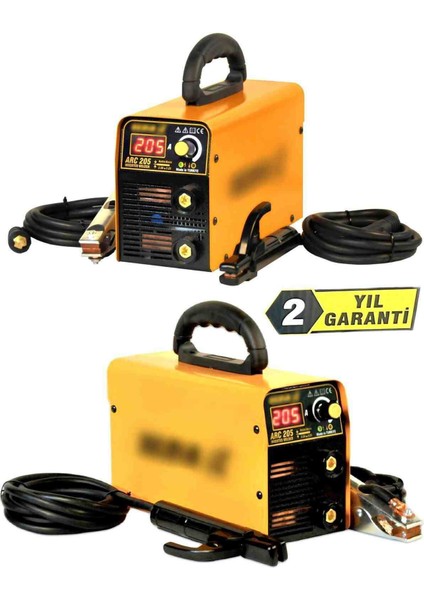 Elektrikli Arc 205 Invertör Dijital Elektrod Kaynak Makinesi