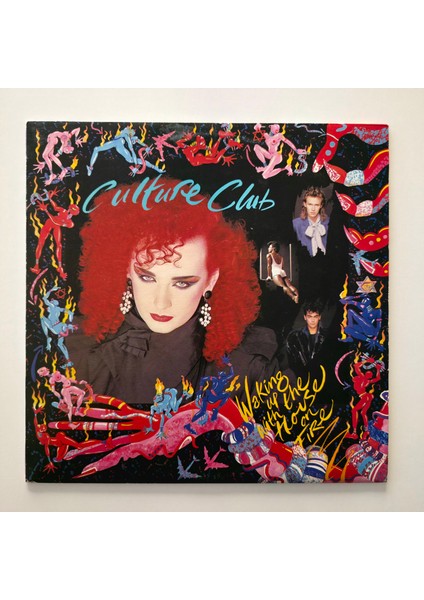 Culture Club – Waking Up With The House On Fire - Dönem Baskı Plak