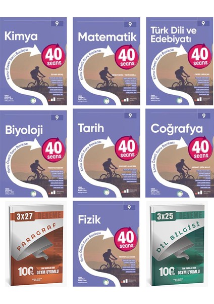 Okyanus + Anla Kazan 2026 9. Sınıf 40 Seans Tüm Dersler Konu Özetli Soru + Anla Kazan Deneme 9 Lu