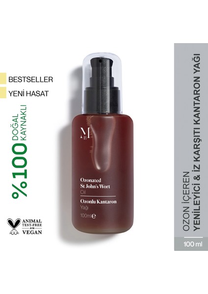 Ozonlu Kantaron Yağı 100 mL