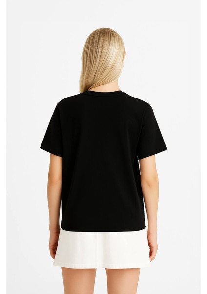Kadın %100 Pamuk Basic T-Shirt fiyatları