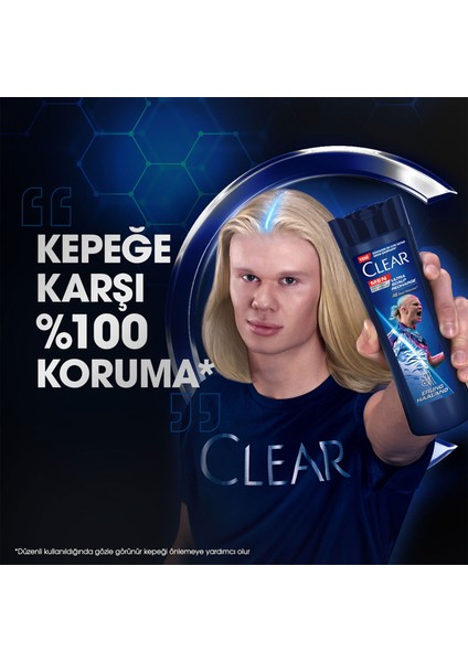 Men Kepeğe Karşı Etkili Şampuan Legends 350 ml x3
