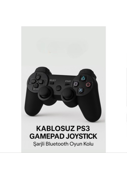 Kablosuz Ps3 Gamepad Joystick – Şarjlı Bluetooth Oyun Kolu