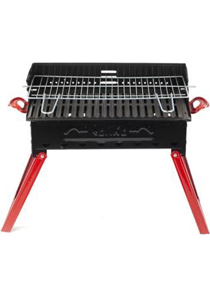 C-22 Ayaklı Çekmecesiz Pervazlı Yağdanlıklı Mangal 28*50CM