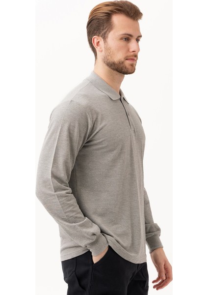 Gaura Polo T-Shırt Gri Melanj fiyatları