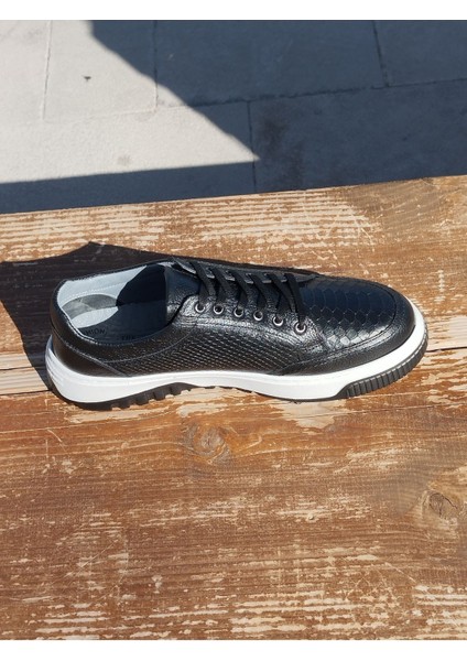 Yazlık Erkek Sportif Kundura Hakiki Iç Dış Deri Faylon Taban Bağcıklı ve Ortopedik fırsatları