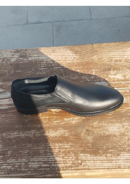 Yazlık Erkek Kundura Hakiki Iç Dış Deri Faylon Taban Bağcıksız Hafif Taban modelleri