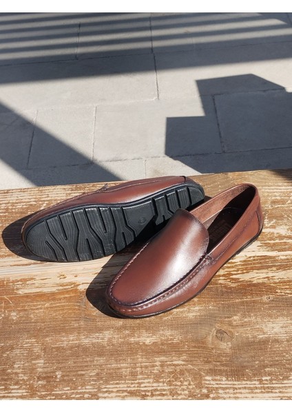 Mevsimlik Erkek Hakiki Deri Kauççuk Taban Rahat Kalıp Tamamen El Yapımı fırsatları