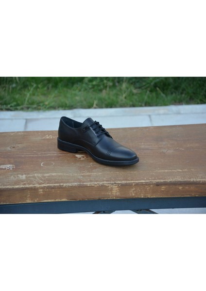 BERENNIM350 Erkek Kışlık Kundura Hakiki Deri Kauççuk Taban Bağlı fırsatları