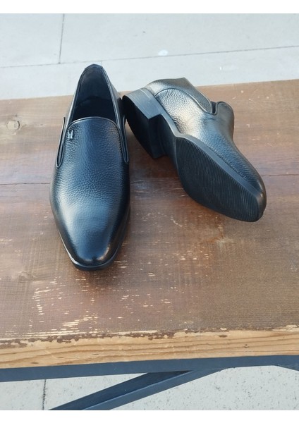 Erkek Kışlık Kundura Hakiki Deri Kauççuk Taban Bağcıksız fırsatları