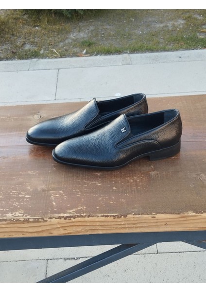 Erkek Kışlık Kundura Hakiki Deri Kauççuk Taban Bağcıksız indirimleri