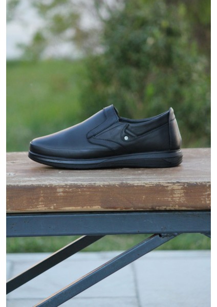 Erkek Kışlık Kundura Hakiki Deri Kauççuk Taban Otobetik ve Bağsız modelleri