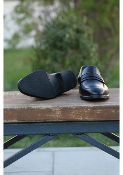 Erkek Kışlık Kundura Hakiki Deri Kauççuk Taban Bağcıksız fiyatları