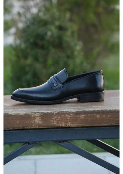 Erkek Kışlık Kundura Hakiki Deri Kauççuk Taban Bağcıksız modelleri