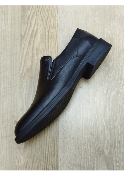 BERENNIM551 Erkek Kışlık Kundura Hakiki Deri Kauççuk Taban Bağsız modelleri