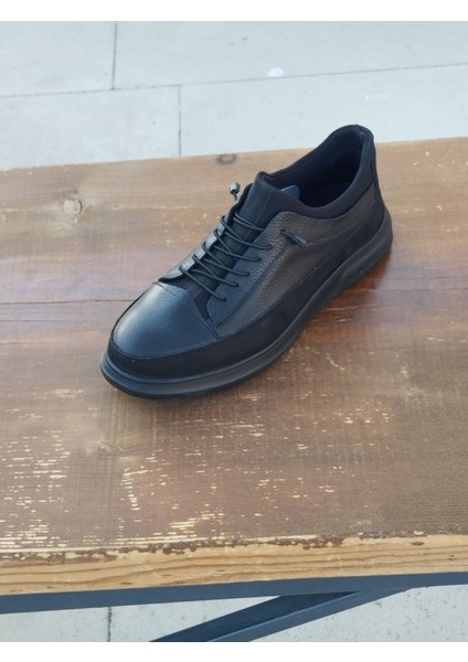 Erkek Kışlık Sportif Kundura Hakiki Deri Kaymaz Kışlık Taban Akıllı Bağcık ve Ortopedik fiyatları