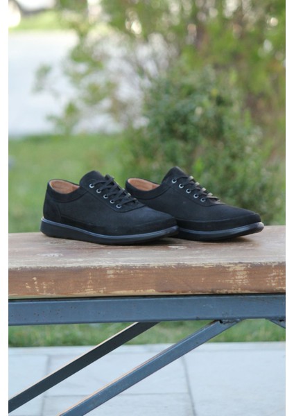 Erkek Yazlık Sportif Kundura Hakiki Deri Faylon Taban Bağcıklı Otobetik fiyatları