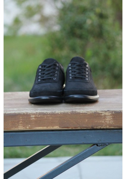 Erkek Yazlık Sportif Kundura Hakiki Deri Faylon Taban Bağcıklı Otobetik modelleri