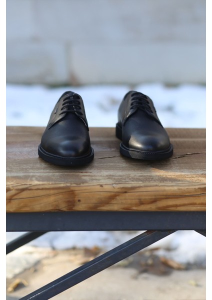 Erkek Yazlık Klasik Kundura Hakiki Deri Faylon Taban Bağcıklı fırsatları