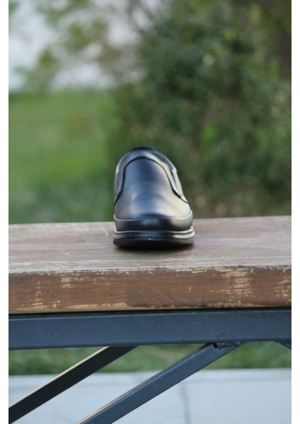 Erkek Kışlık Kundura Hakiki Deri Kauççuk Taban Otobetik ve Bağsız fırsatları