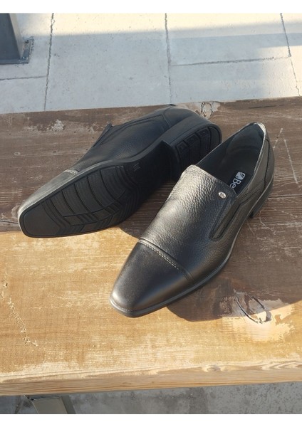 Erkek Mevsimlik Kundura Hakiki Deri Kauççuk Taban Bağsız modelleri