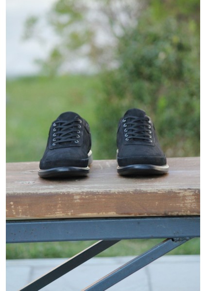 Erkek Yazlık Sportif Kundura Hakiki Deri Faylon Taban Bağcıklı Otobetik indirimleri