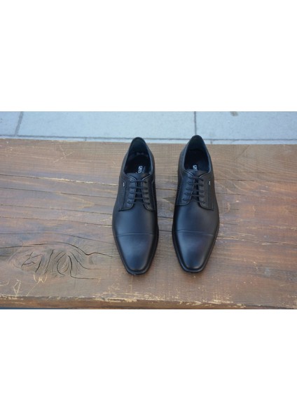 BERENNIM293 Erkek Mevsimlik Kundura Hakiki Deri Kauççuk Taban Bağlı fiyatları