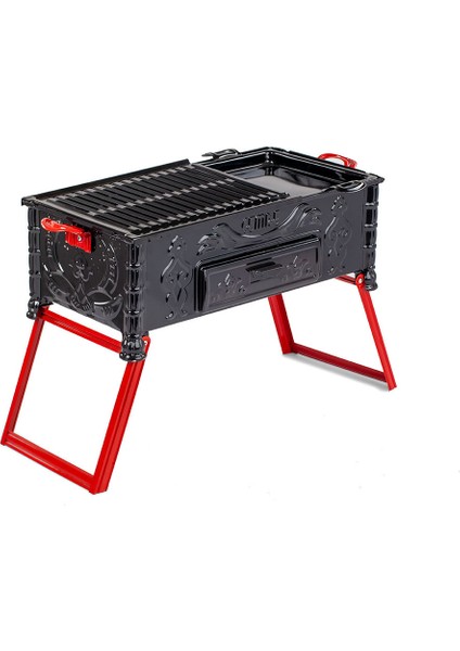 C-16 Cemre Tavalı Ayaklı Mangal 33*70 cm
