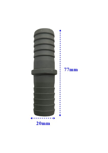 Plastik Hortum Birleştirme Rekoru 20X77MM - 5 Adet fiyatları