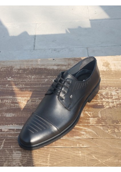 Erkek Yazlık Kundura Iç Dış Hakiki Deri Poli Hafif Taban Bağlı