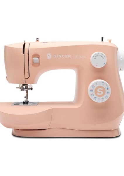 Simple 3337 Blush Açık Pembe Tam Devir Dikiş Makinası
